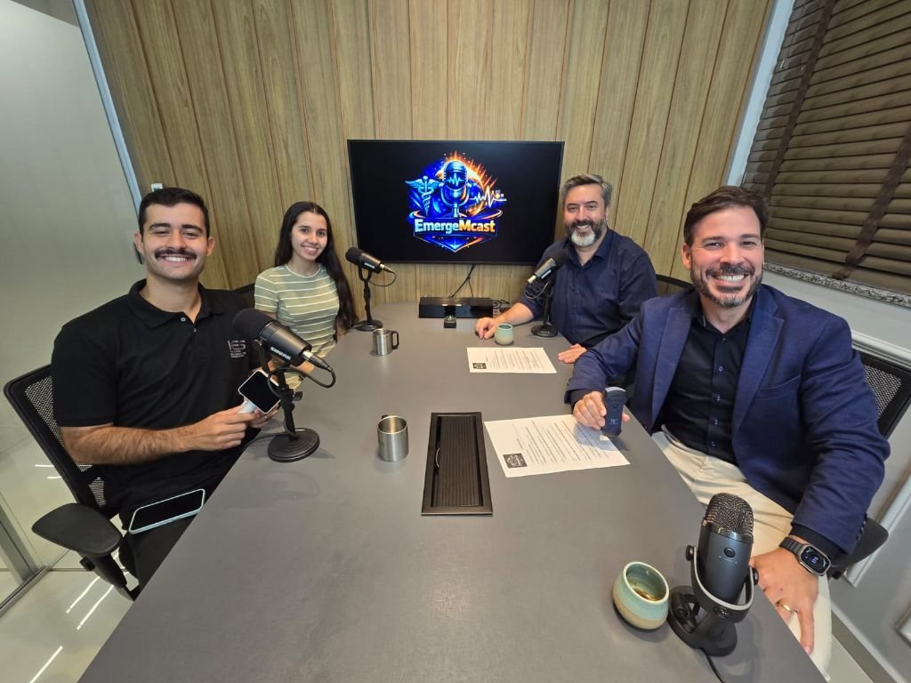 EmergeMcast – Gravação do Podcast